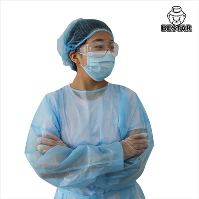 hand2mind Polyethylene Level 1 NonSurgical Isolation Gowns Blue Bag of  15  Amazonin Industrial  Scientific